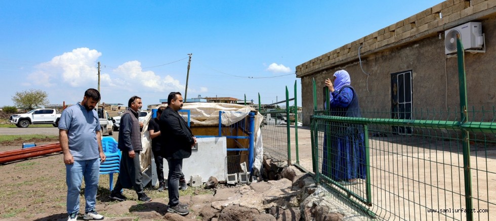 Eş Başkan İnan Afet Bölgelerinde