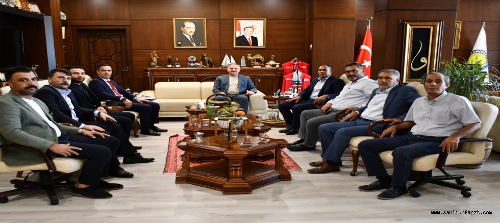 Besi OTB ile Harran Üniversitesi Arasında İş Birliği Görüşmesi