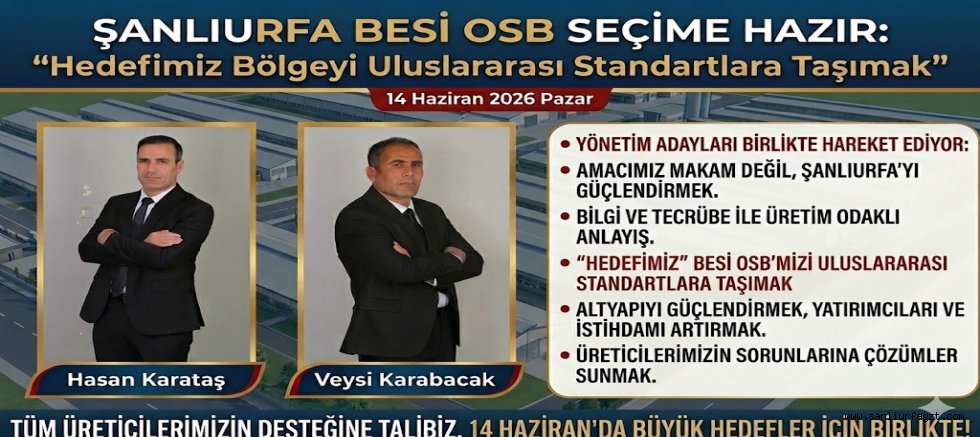 Karataş ve Karabacak’tan Besi OSB Vizyonu