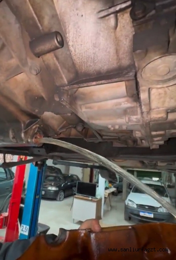 Motor Yağından Şoke Oldu