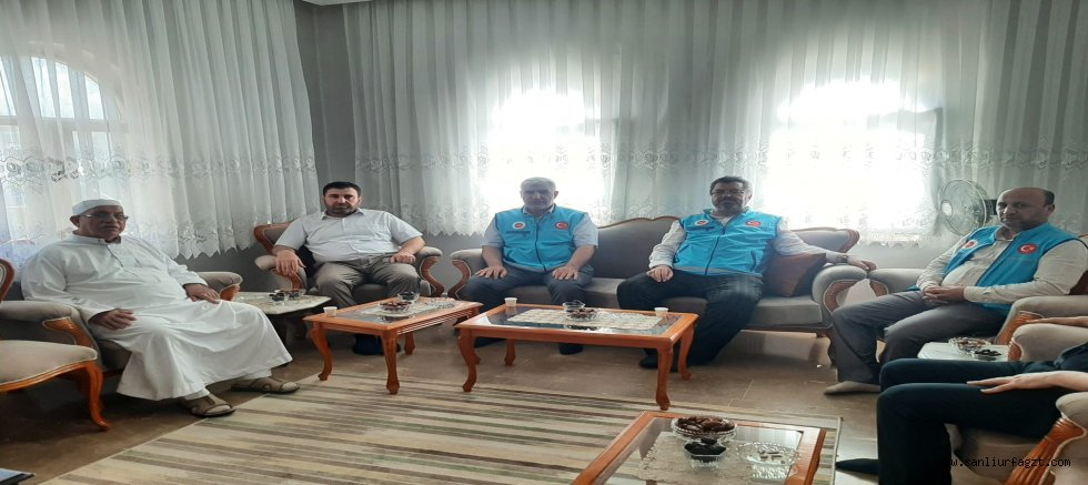 Şanlıurfa İl Müftülüğü’nden Hacılara “Hayırlı Olsun” Ziyareti