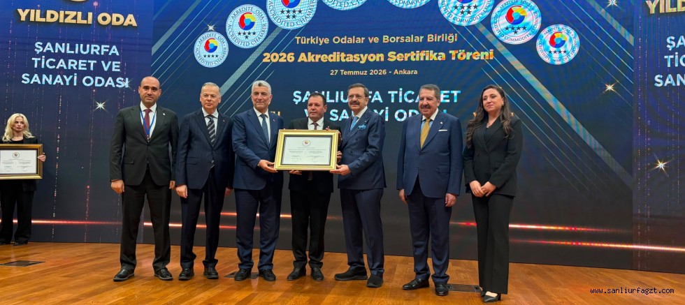 ŞUTSO’nun Hizmet Kalitesi 5 Yıldızla Tescillendi