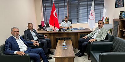 Başkan Hasan Karataş ve Veysi Karabacak’tan Besi OTB’de Sağlık İstişaresi