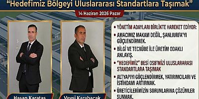 Karataş ve Karabacak’tan Besi OSB Vizyonu