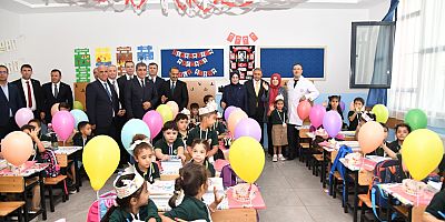 ŞANLIURFA’DA İLK DERS ZİLİ ÇALDI