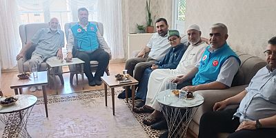 Şanlıurfa İl Müftülüğü’nden Hacılara “Hayırlı Olsun” Ziyareti